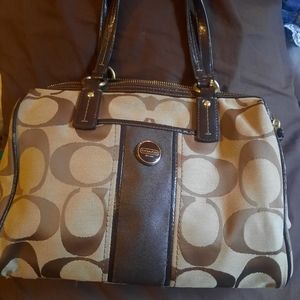 Coach Signature handbag